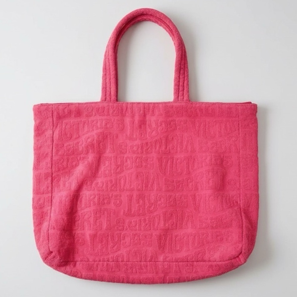 Victoria's Secret Textured Pink‎ Tote Bag